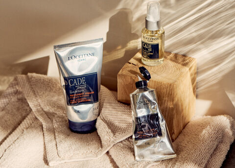 Cade skincare products for men